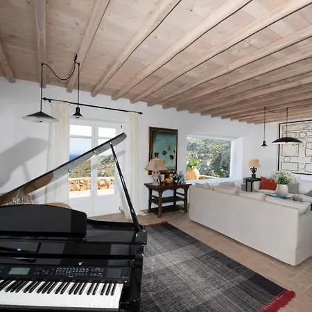 فيلة Leo - Sea View Elegance And Infinity Pool Agrari (Mykonos)