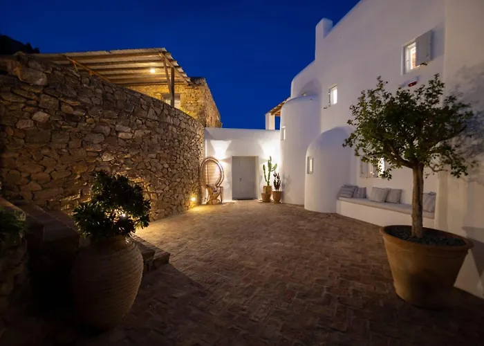 Willa Leo - Sea View Elegance And Infinity Pool Agrari (Mykonos)