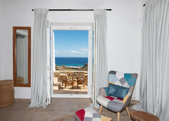 Willa Leo - Sea View Elegance And Infinity Pool Agrari (Mykonos)